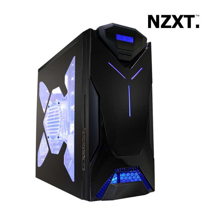 Nzxt Caja Guardian 921 Negra-led Azul